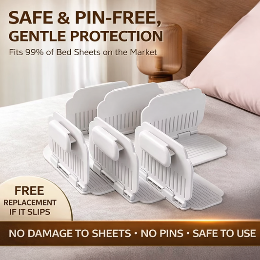 Bed Sheet Grippers – Non-Slip Sheet & Mattress Fasteners